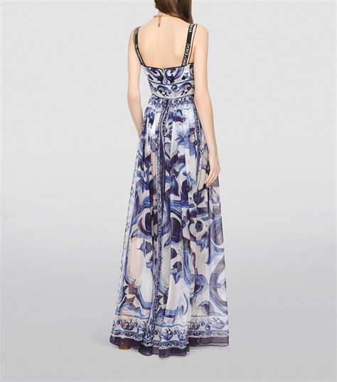 dolce gabbana majolica|dolce gabbana majolica maxi dress.